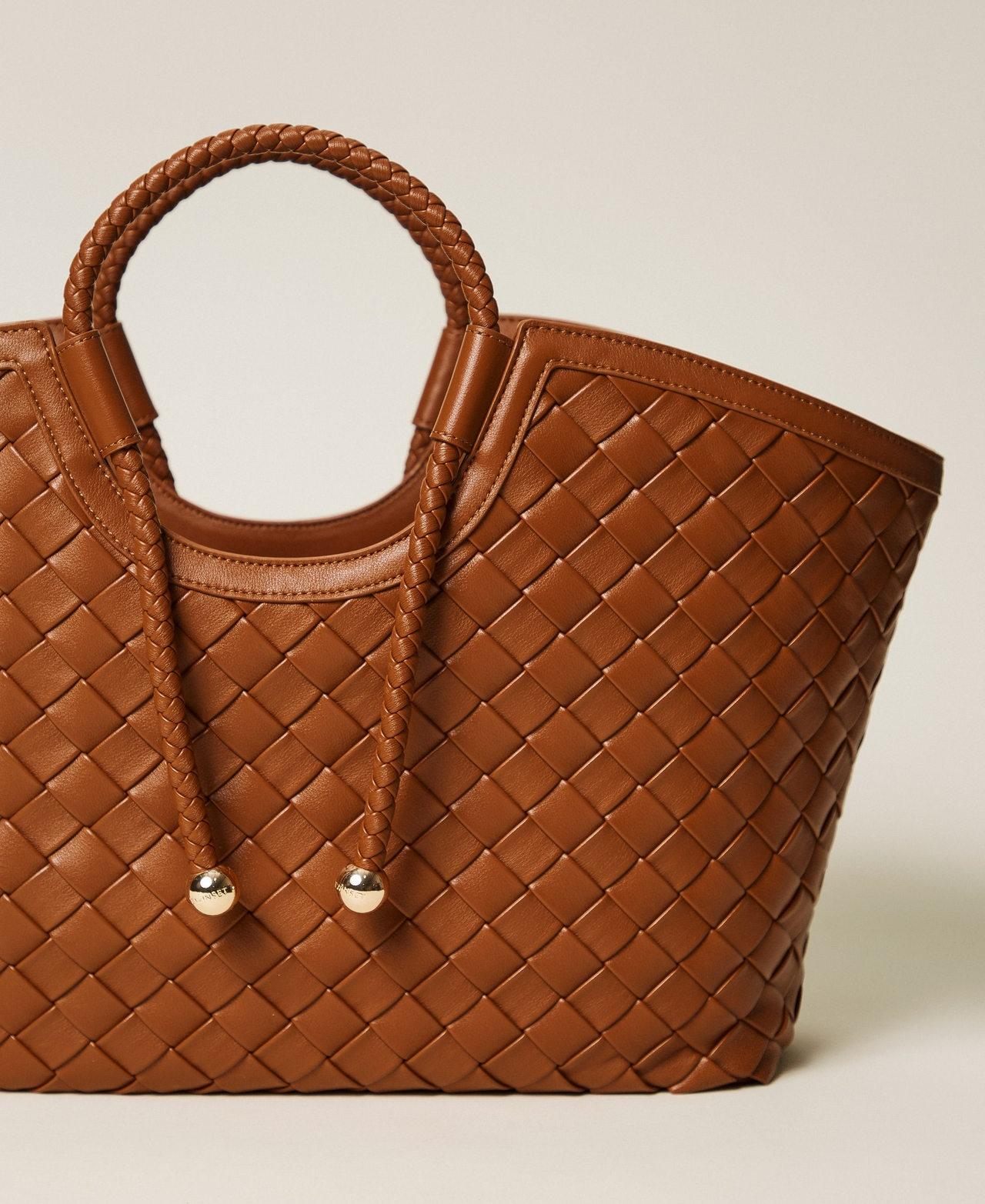 borsa shopper intrecciata 261TB7300 00057 TWINSET 