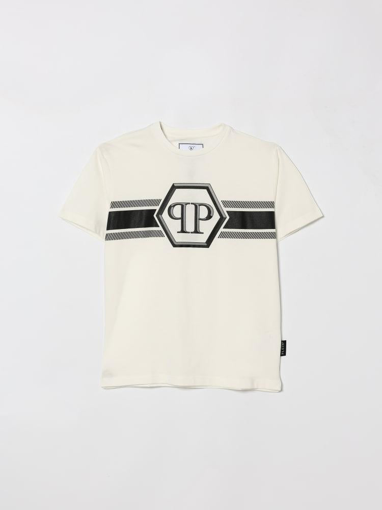 t-shirt logata S6PHJBTH054 002 PHILIPP PLEIN 