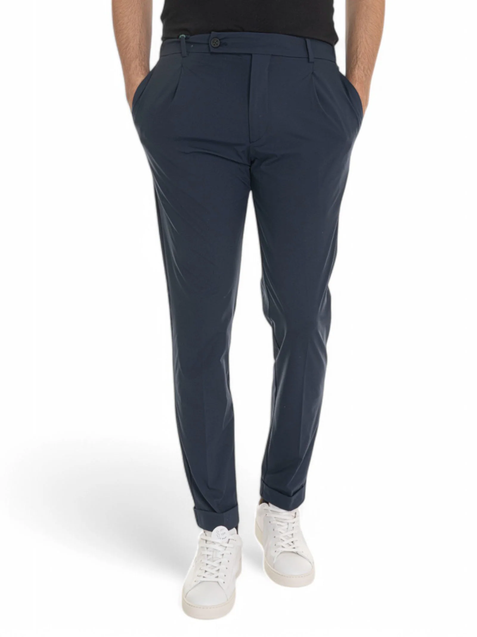 Pantalone retro elax PU17XRETROMG1751X NAVY BERWICH 
