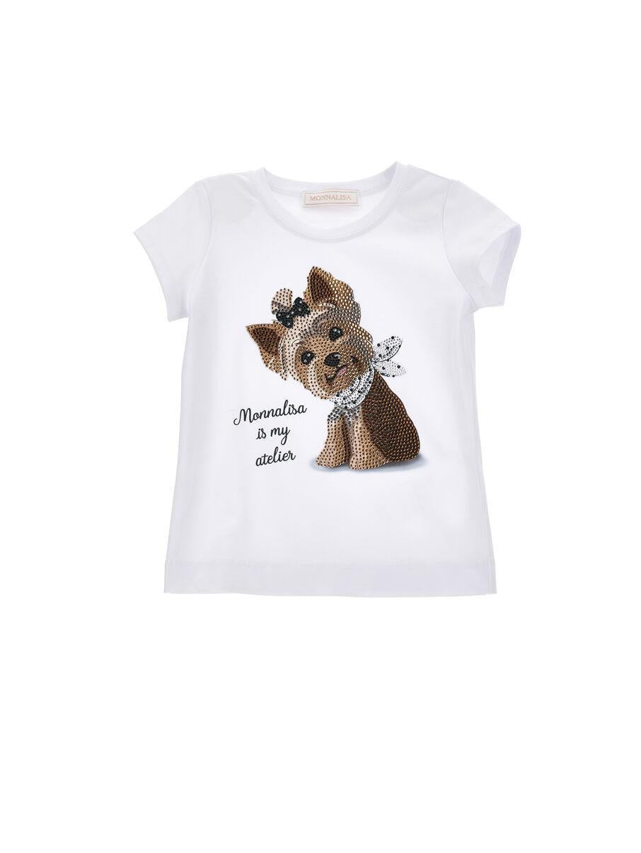 t-shirt yorkshire 19G613 7032 0099 MONNALISA 