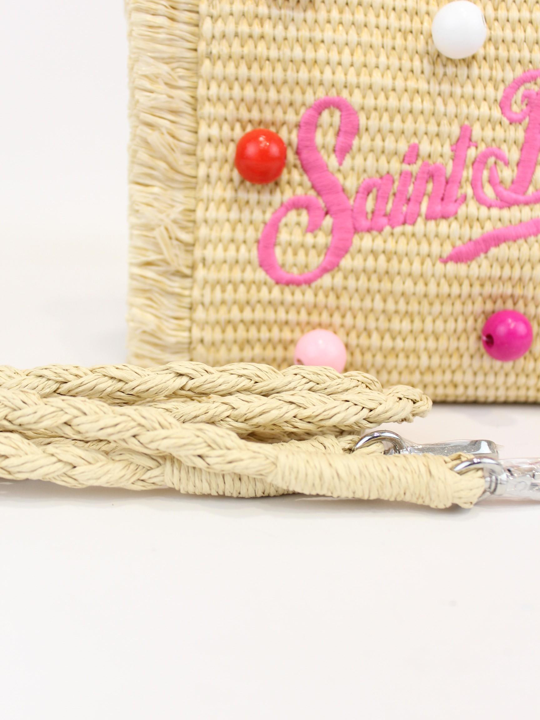 borsa vanity mini straw VANITY MINI STRAW 00347 MC2 SAINT BARTH 