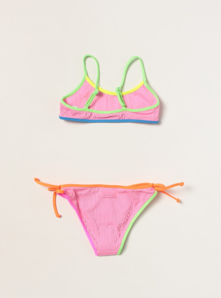 costume due pezzi con logo JAIDEN STRING 04676D MC2 SAINT BARTH 