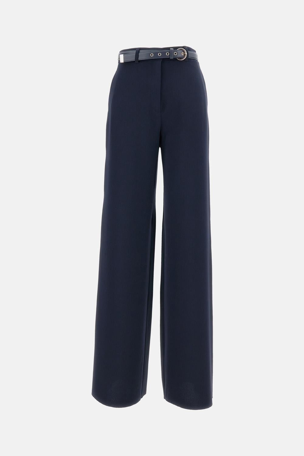 pantalone con cintura MSTAMICO 005 MAXMARA BLACK DRESS 