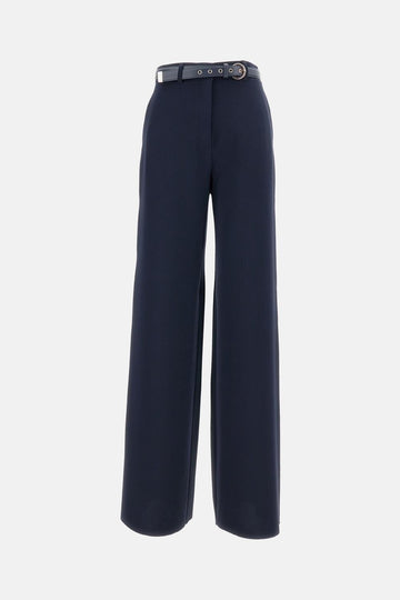 pantalone con cintura MSTAMICO 005 MAXMARA BLACK DRESS 