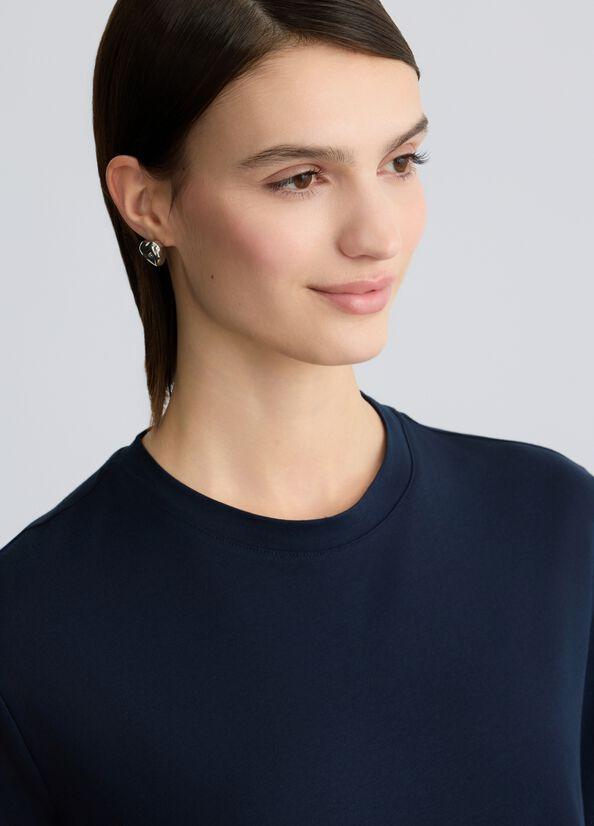 t-shirt basic con patch CA5392J6308 X0234 liU JO 