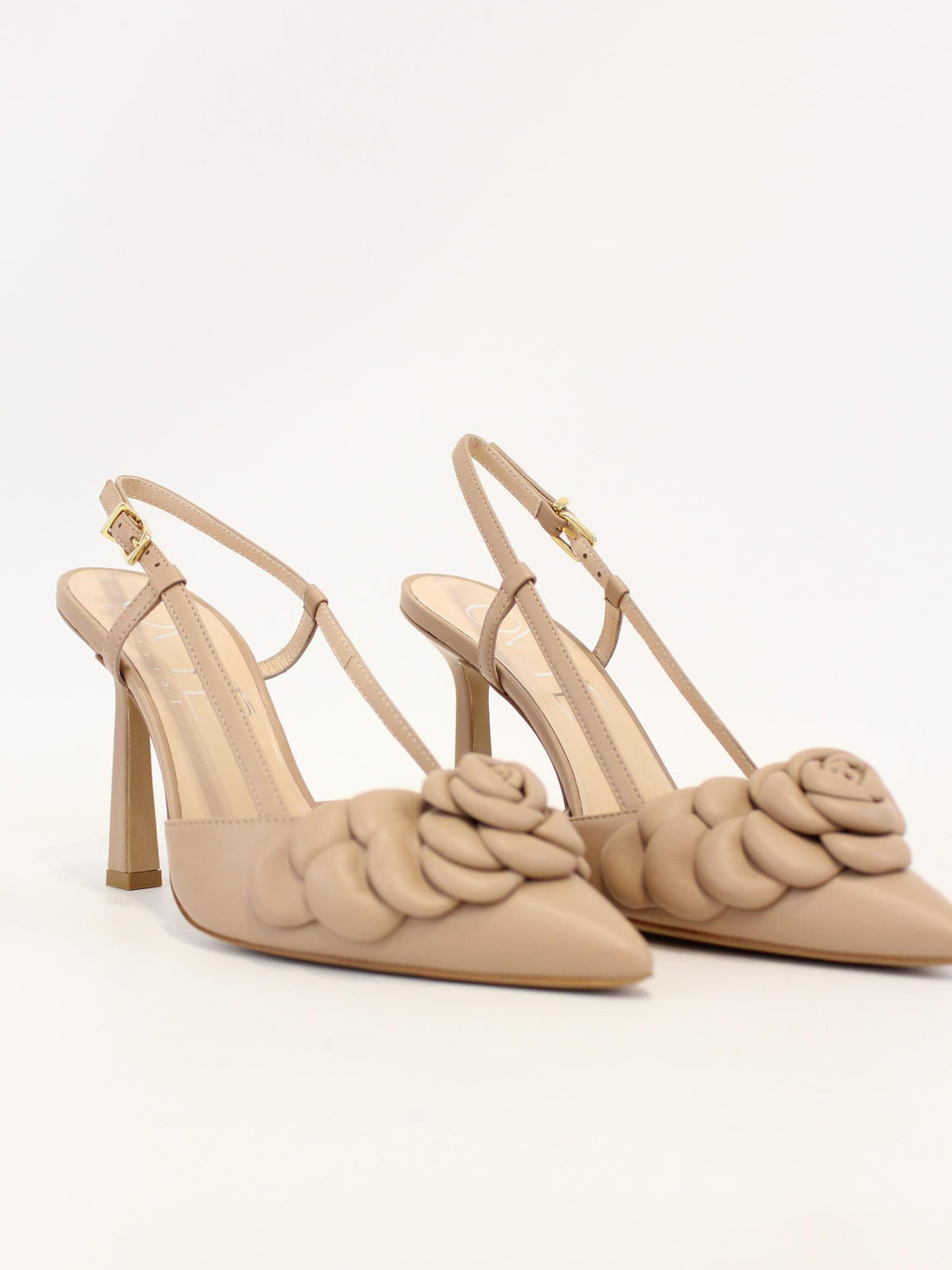 Sandalo con applicazione EG1013 NUDE OVYE' 