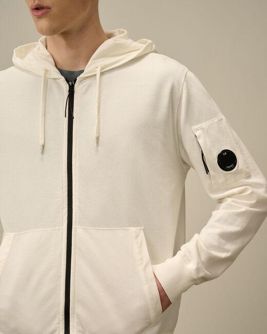 felpa full zip con lente 18CMSS057A 002246G 103 CP COMPANY 