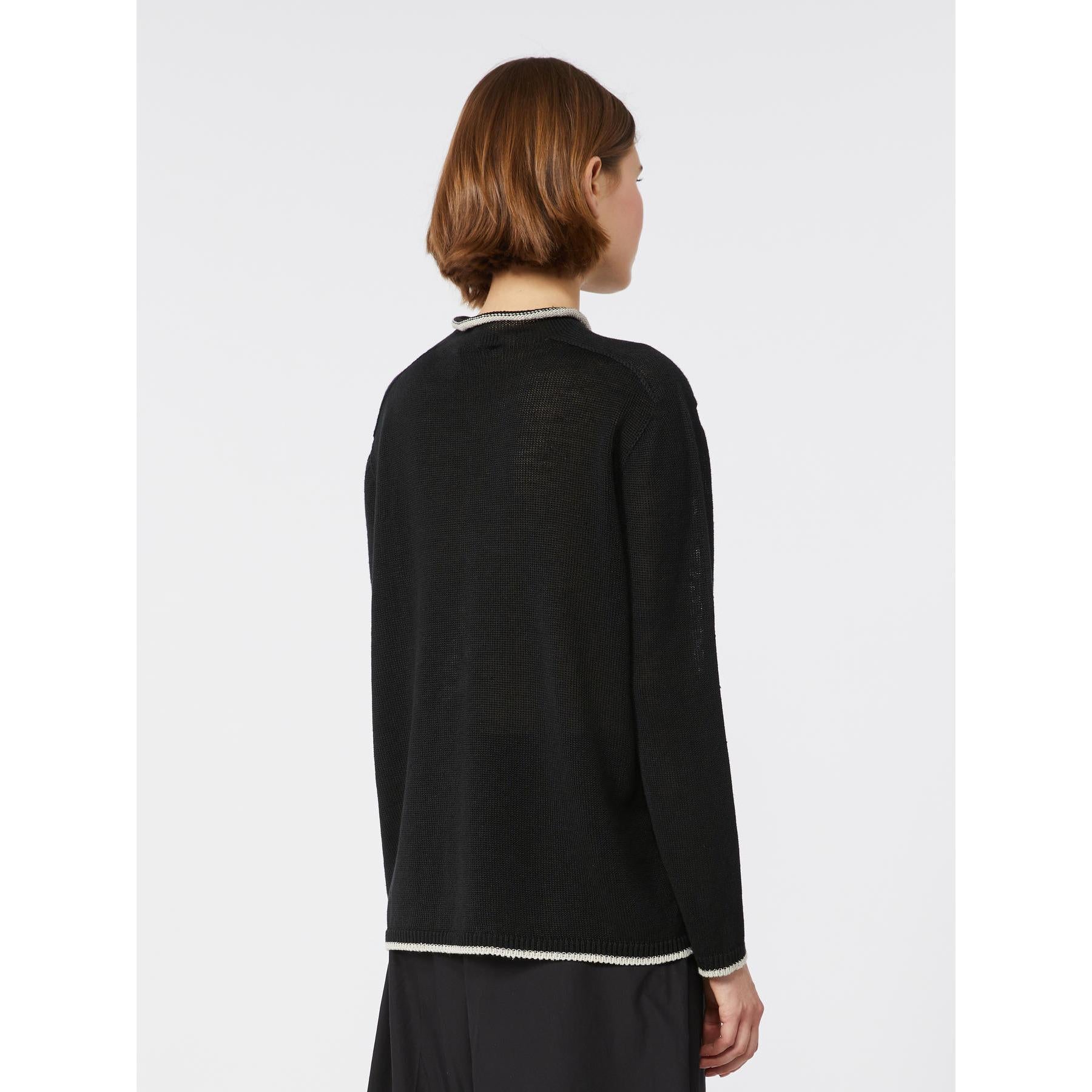 maglia con logo in contrasto SMMATTORE 014 S MAXMARA 