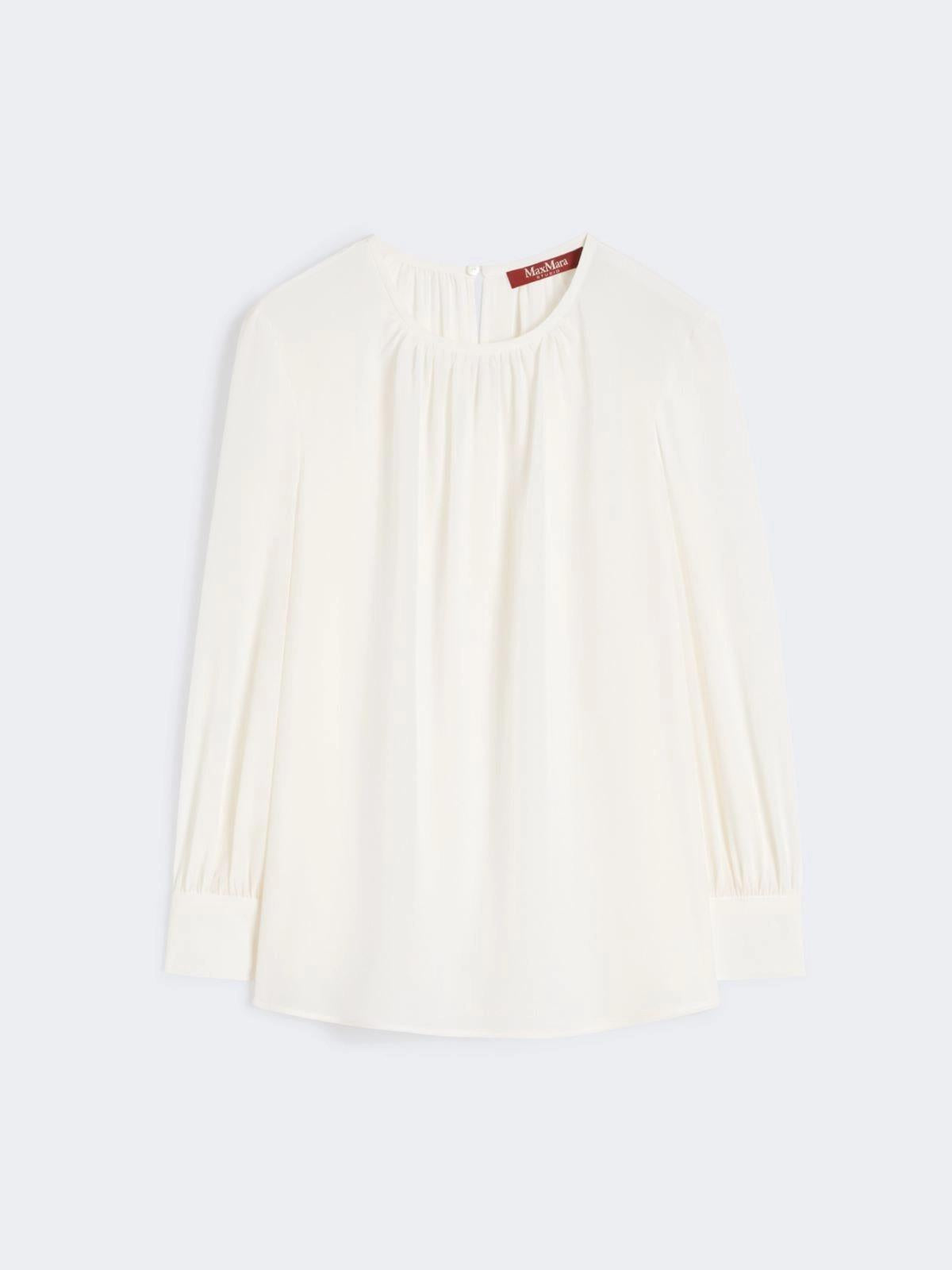 blusa girocollo in seta MSTCOLMO 008 MAXMARA STUDIO 