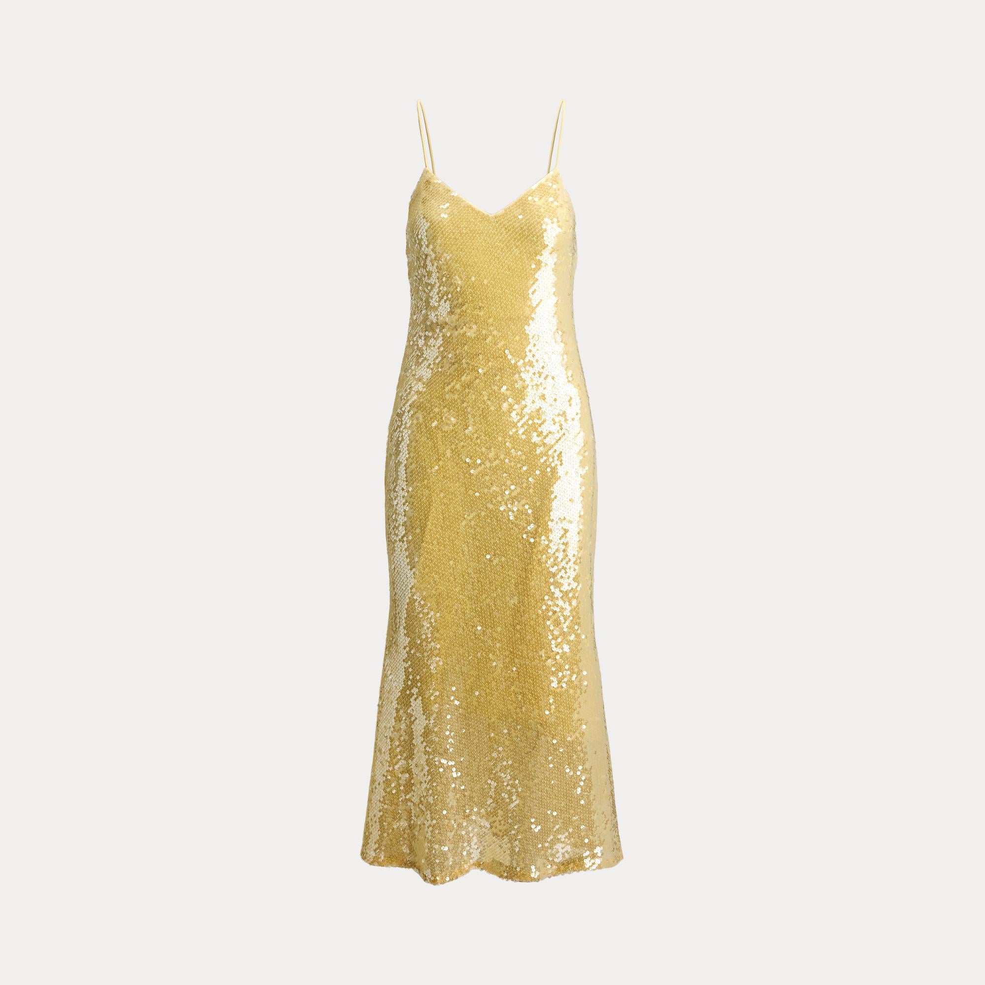 abito full pailettes 253-P08931 001 LAUREN RALPH LAUREN 