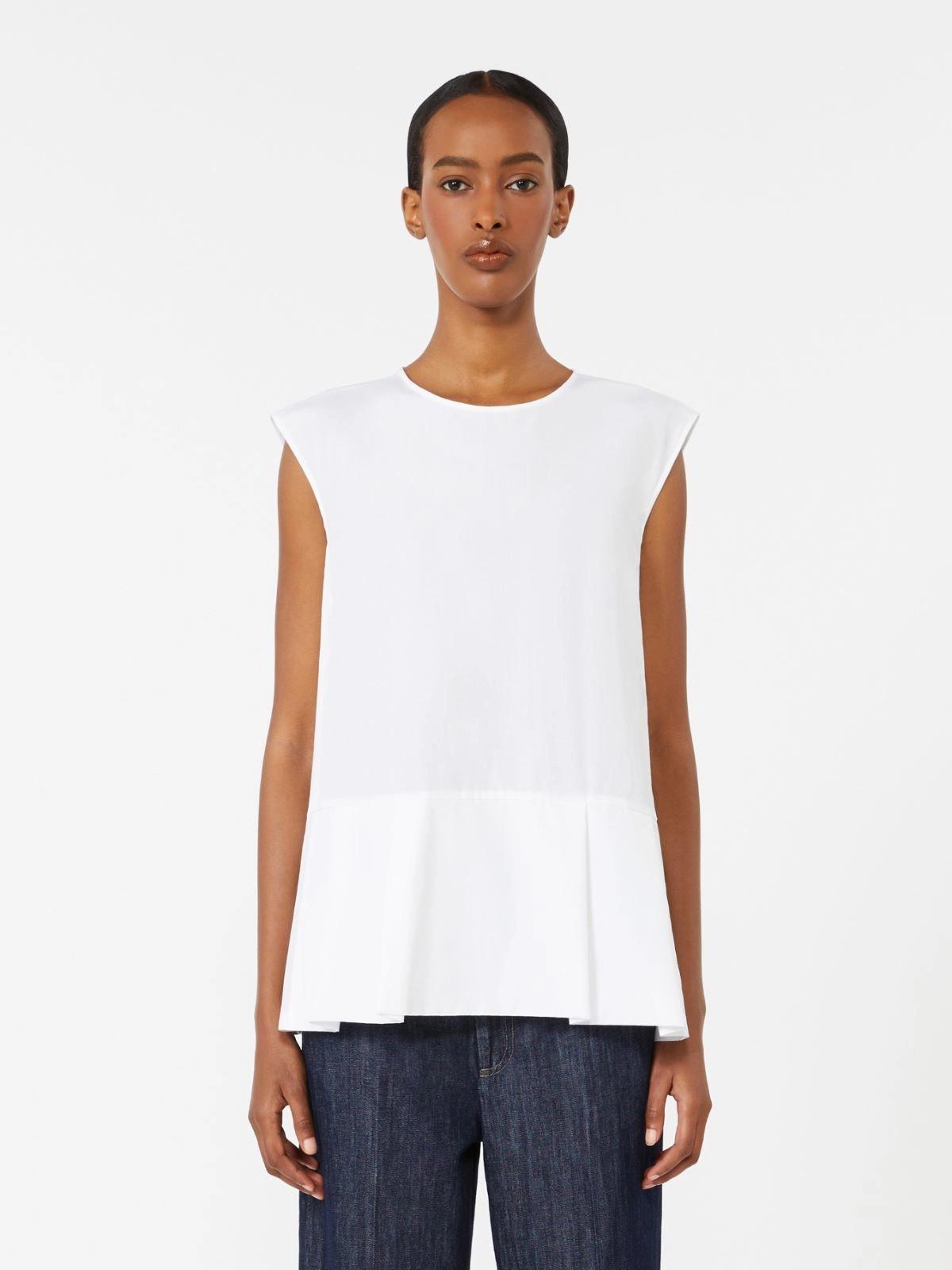 top in popeline di cotone SMMBRAVA 060 S MAXMARA 