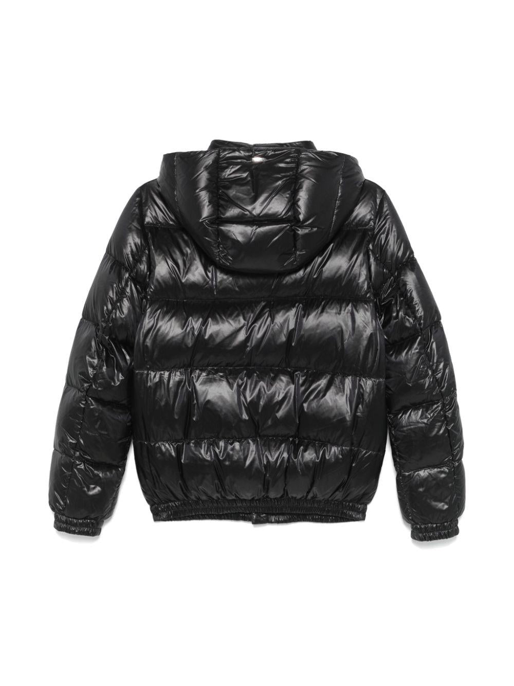 giubbino trapuntato con logo PI000020X 12017Z 9200 Herno 