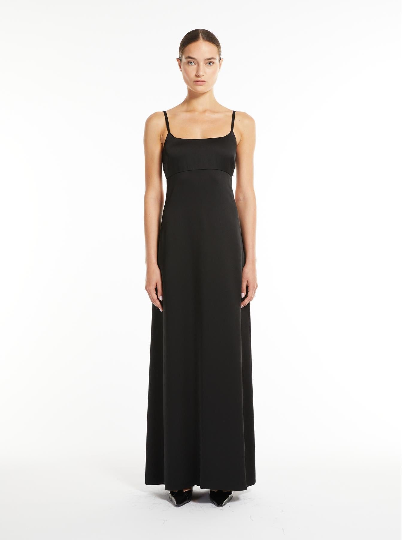 abito lungo in envers satin DEDE 015 MAXMARA 