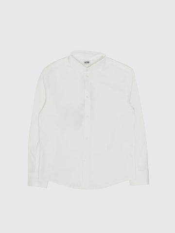 camicia classica in cotone C1BJQH518T330 100A GCDS 