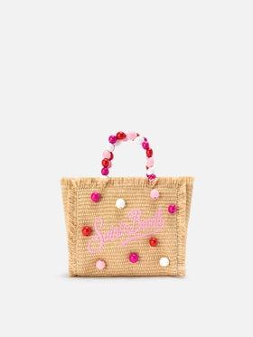 Borsa Vanity mini straw VANITY MINI STR 00347 MC2 SAINT BARTH 