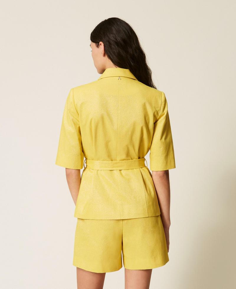 giacca blazer in misto lino lurex 261AT2070 13459 TWINSET ACTITUDE 