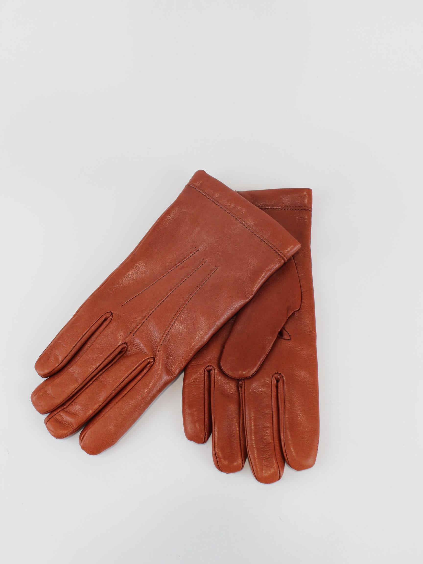 guanti in pelle uomo 3B COGNAC ENNEGI 