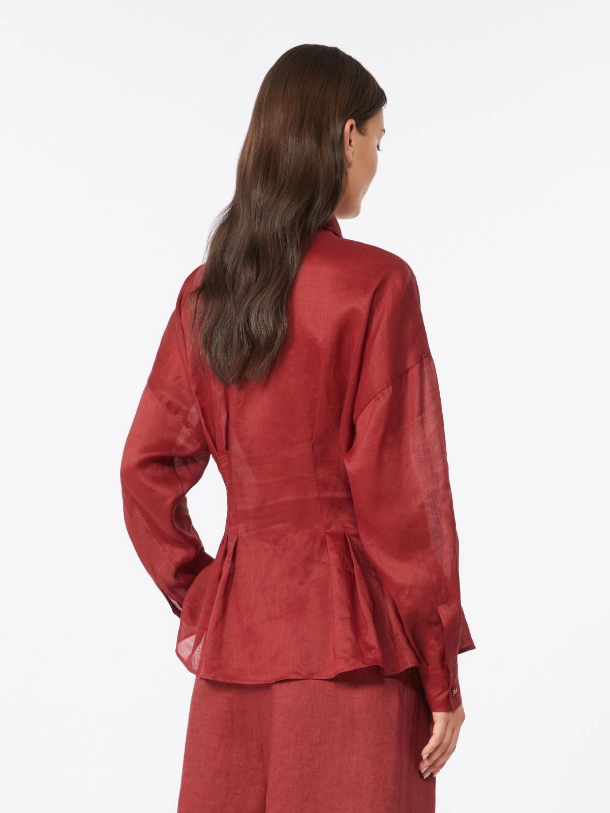 camicia in tela ramiè MSTORA 066 MAXMARA STUDIO 
