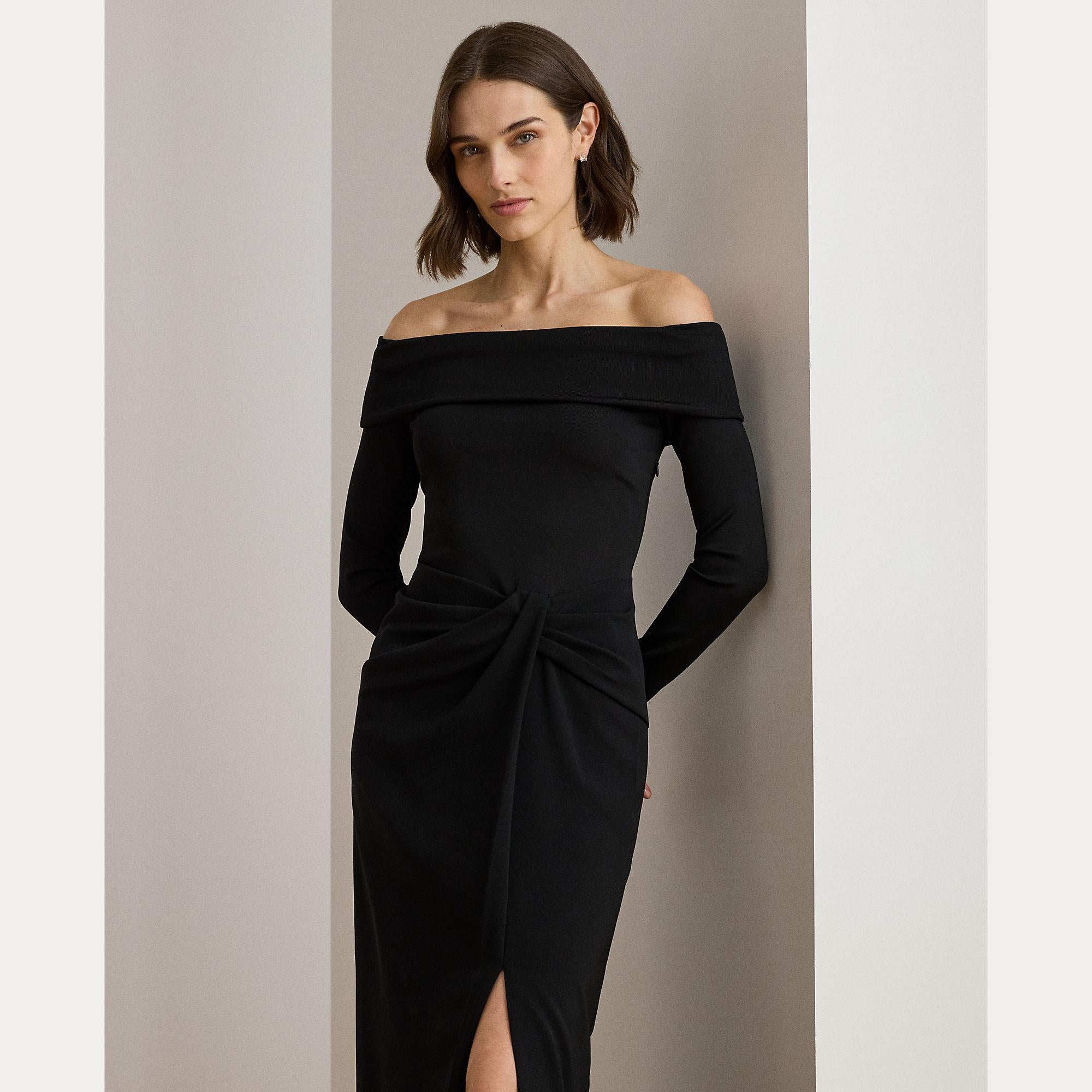 abito lungo con spalle scoperte 253-982108 001 LAUREN RALPH LAUREN 