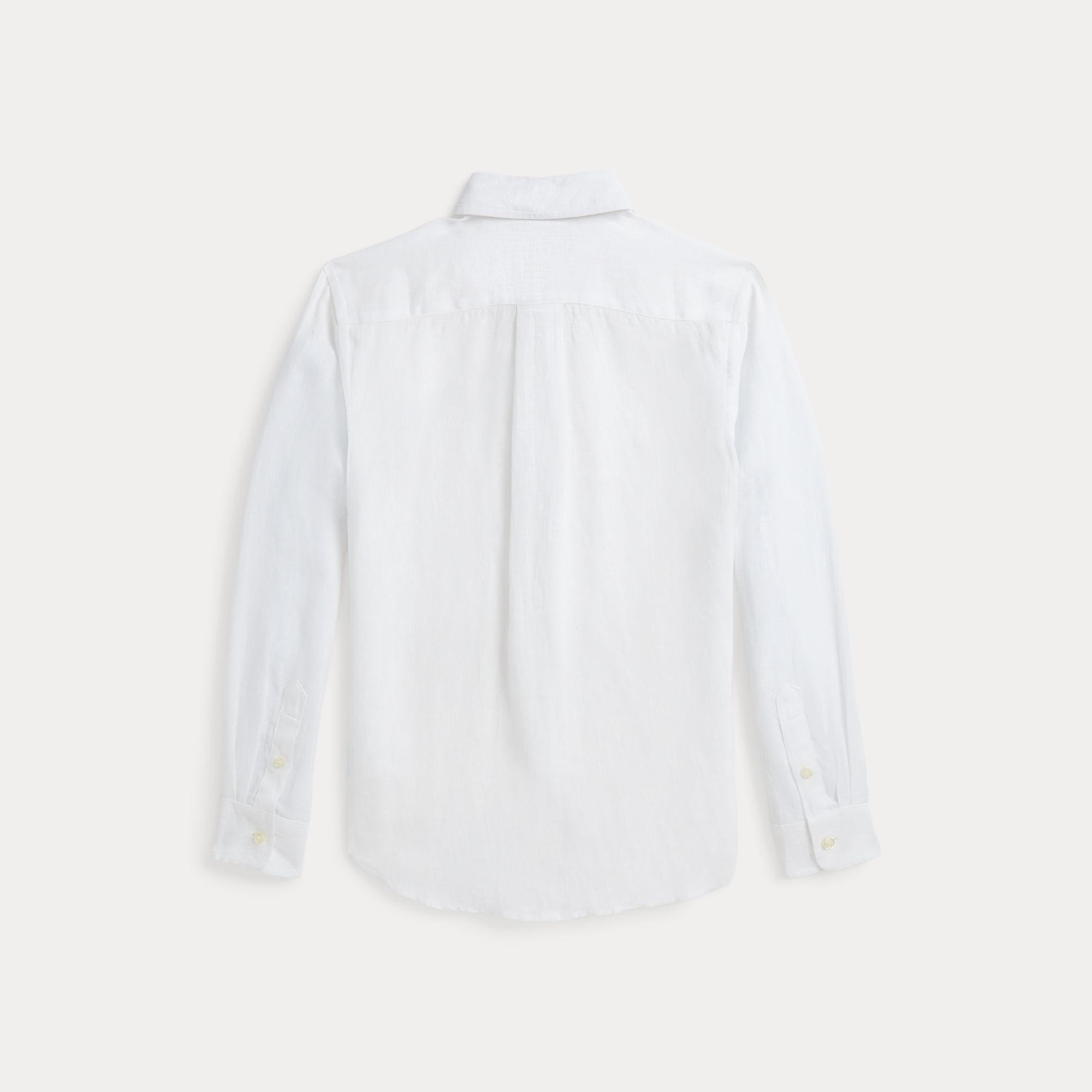 camicia lino 323-967600 003 RALPH LAUREN POLO 