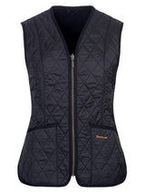 BARBOUR gilet betty liner Nero