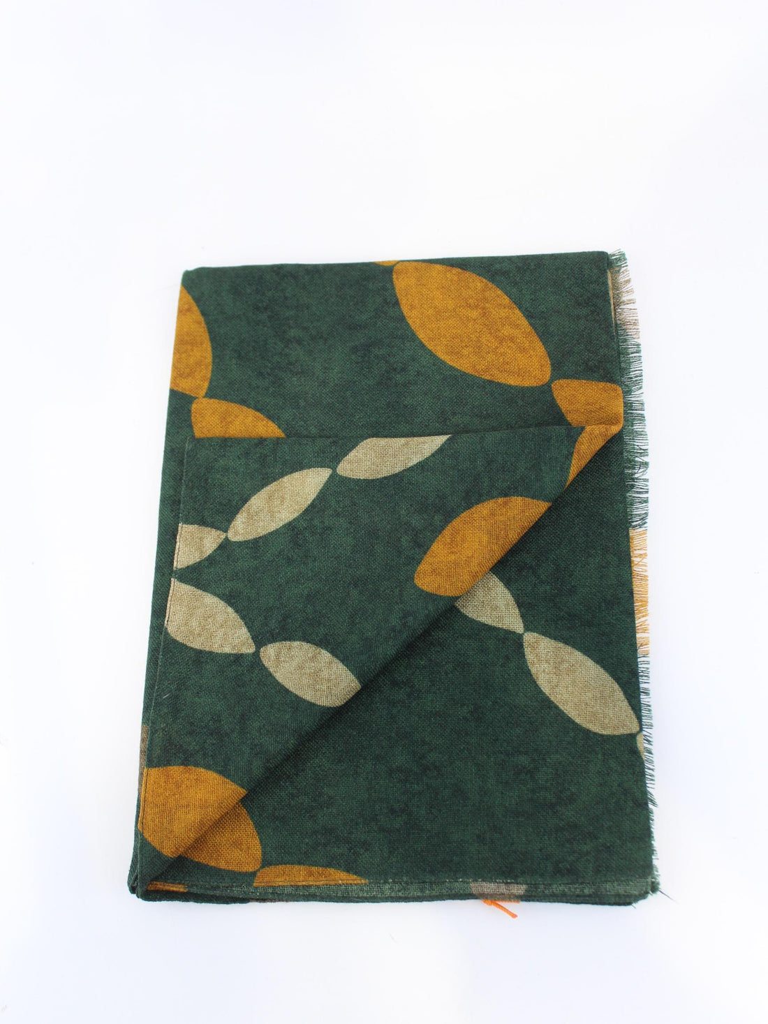 sciarpa in lana verde SC184-02232226 06 GIERRE MILANO 