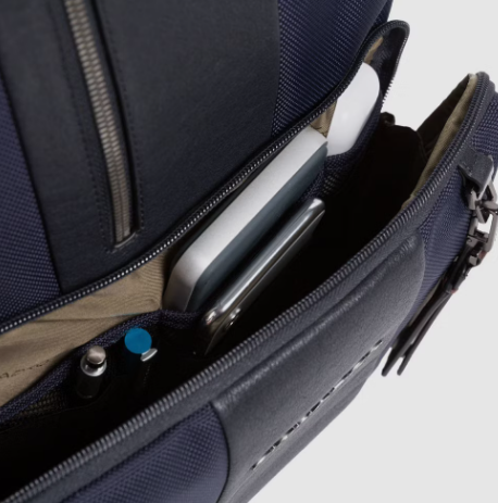 zaino bag motic in tessuto CA4439BR2BM BLU PIQUADRO 