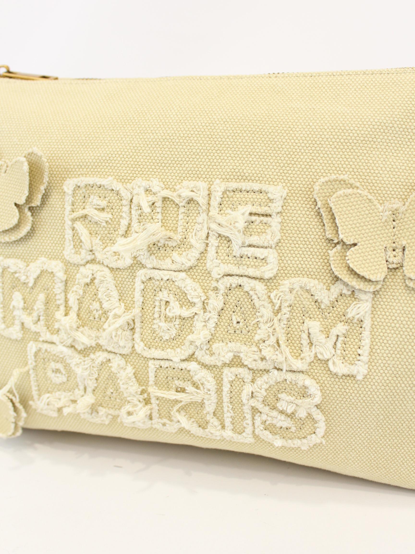 butterfly clutch 1450 CREAM RUE MADAM PARIS 