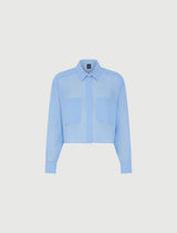 MARella ART. 365 camicia in goergette Azzurro