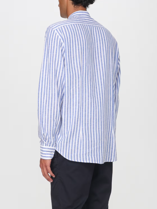 camicia alla coreana 3832E604LC 253304 87 MANUEL RITZ 