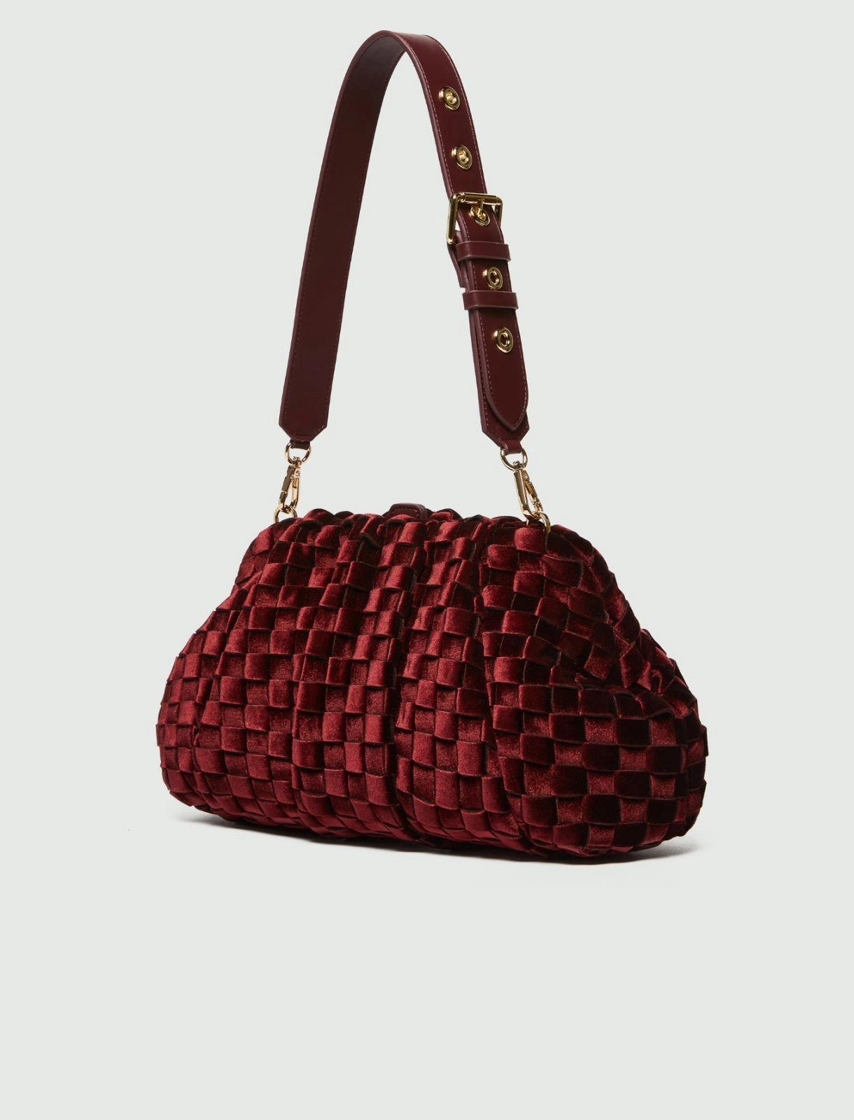 borsa in velluto intrecciato POLDER 002 MARella ACCESSORI 