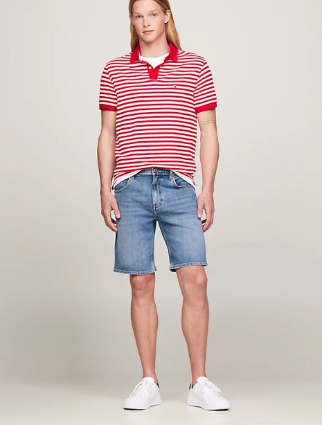 shorts in denim sbiadito MW0MW35172 1BC TOMMY HILFIGER 