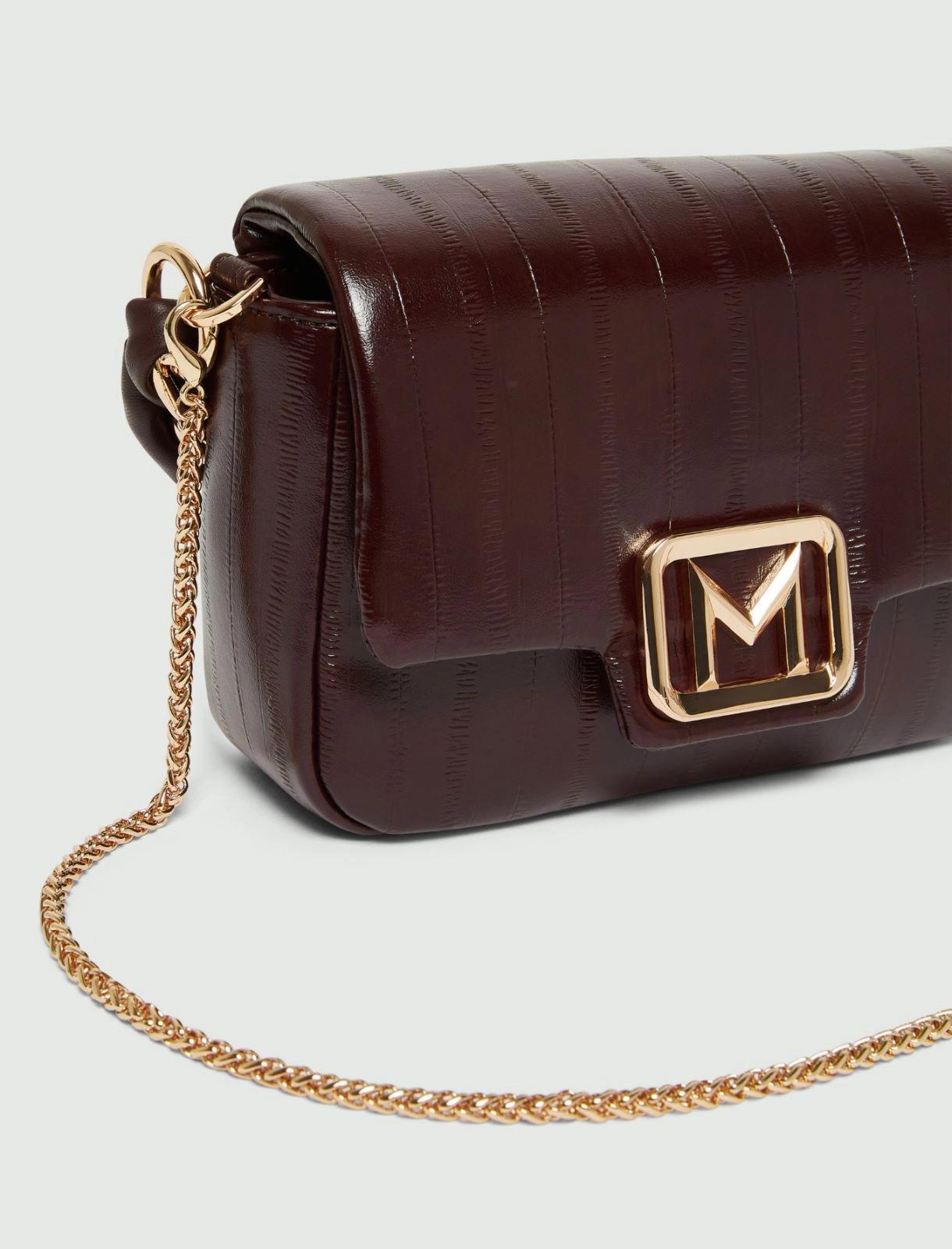 borsa le muse small con stampa rettile MLALONTRA2 003 MARella ACCESSORI 