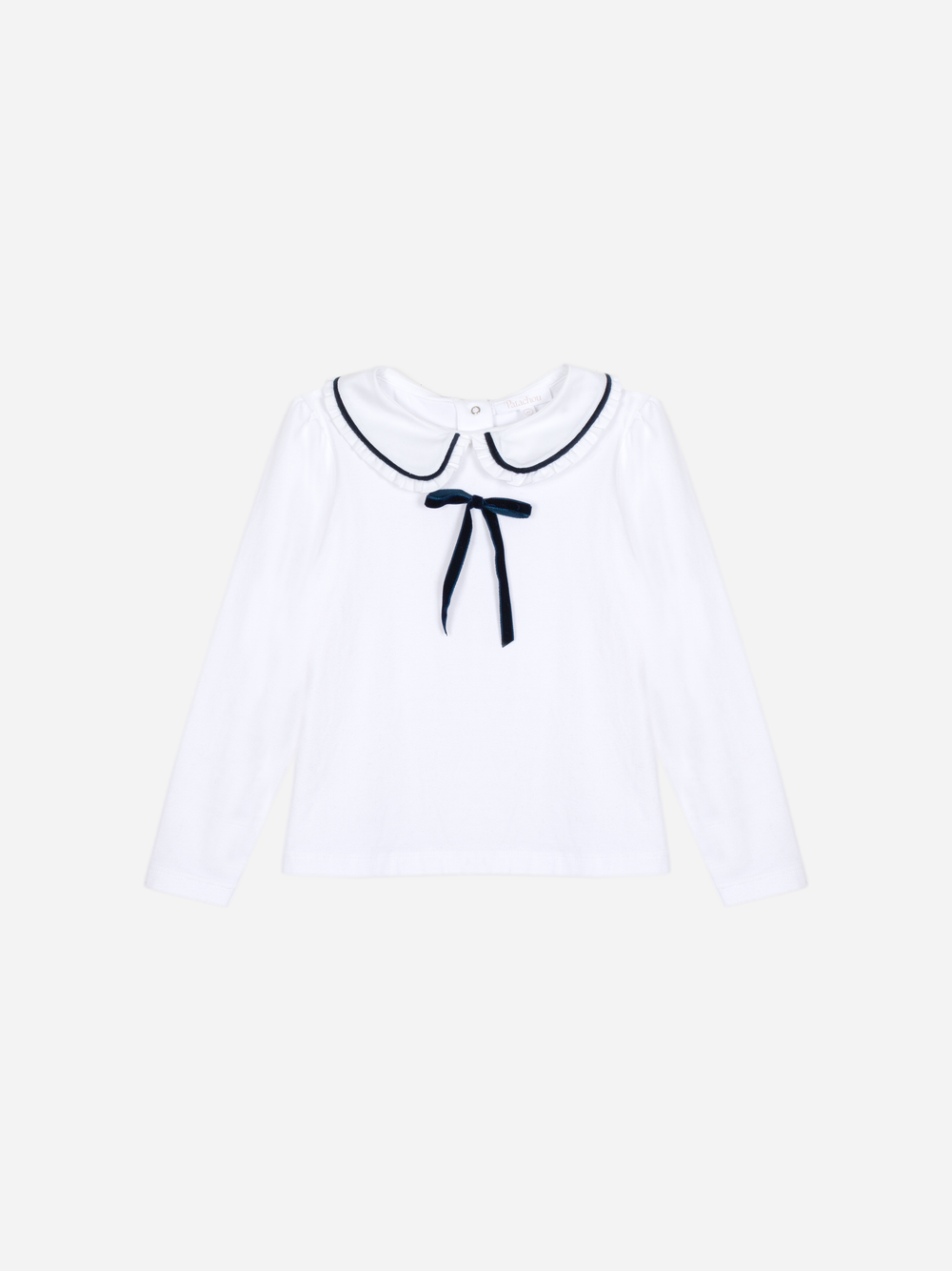 t-shirt collo peter pan TSH4133470 MARINE PATACHOU 