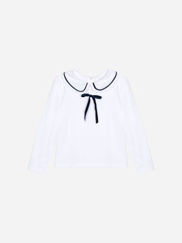 t-shirt collo peter pan TSH4133470 MARINE PATACHOU 
