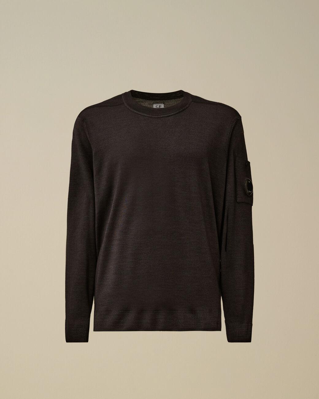 maglione in lana merino 19CMKN024A 003247F 888 CP COMPANY 