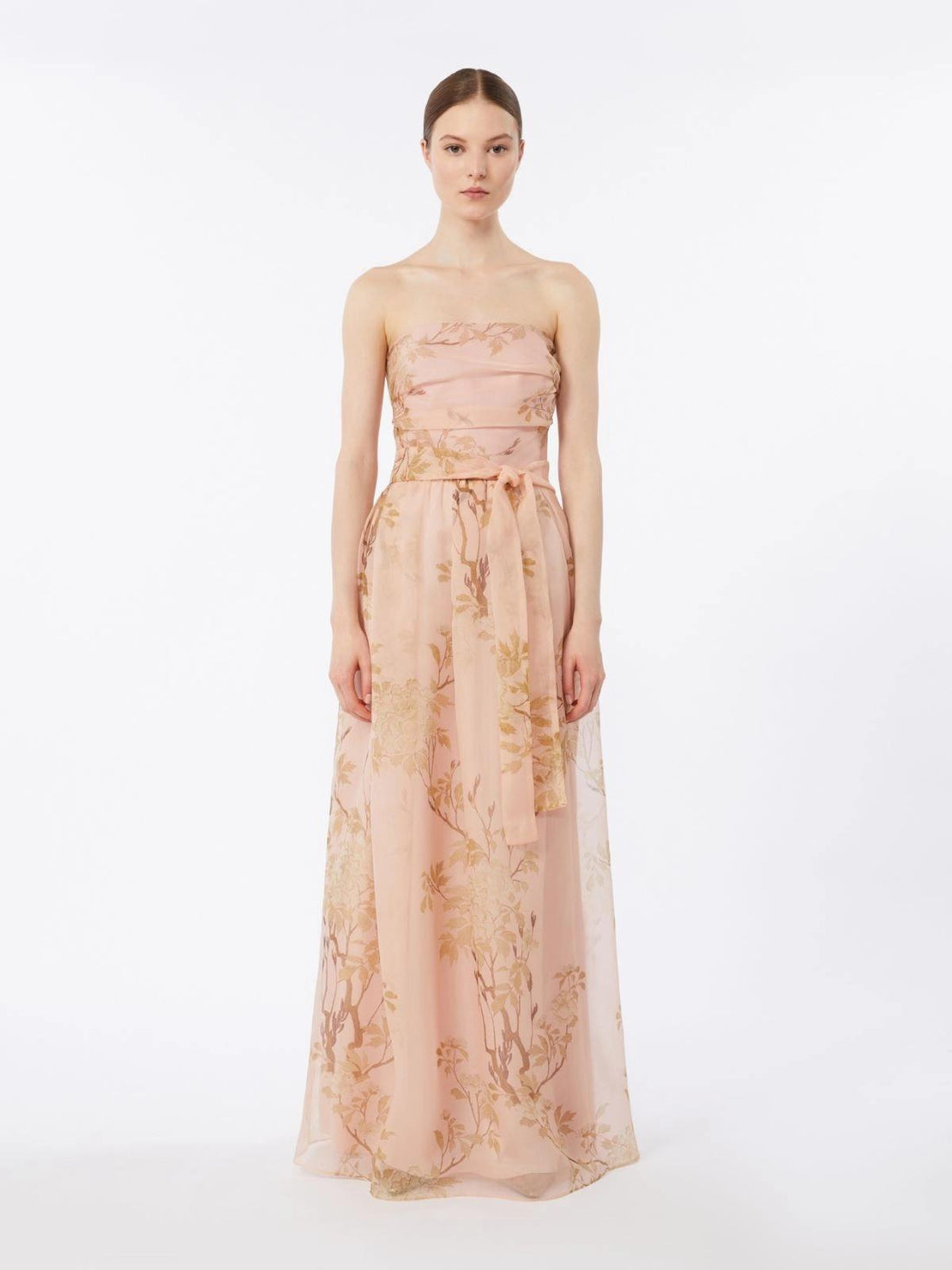 abito in organza di seta MSEDOMINIO 003 MAXMARA STUDIO ELEGANTE 