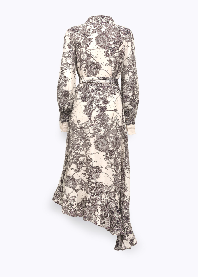 abito a portaoflgio con stampa RA6127T523A P9401 Blugirl 