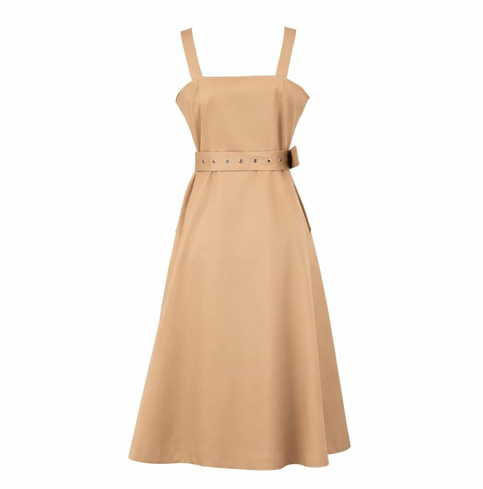 abito con cintura in vita LUBBOCK 112S6 BEIGE TPN 
