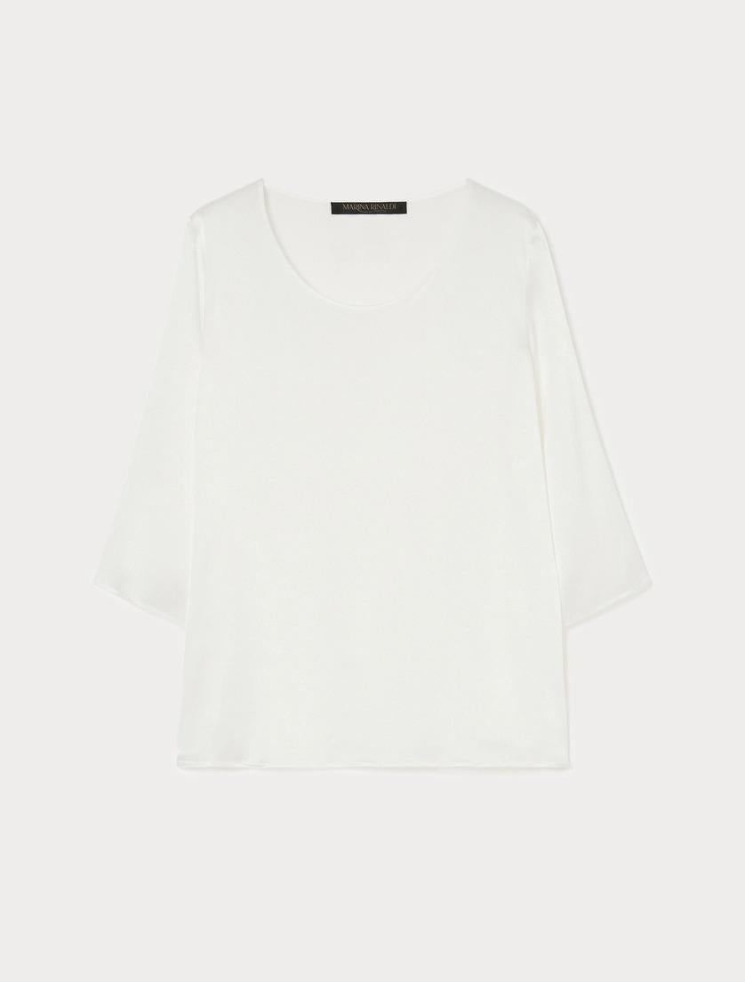 blusa in satin leggero BAMBUS 009 MARINA RINALDI 
