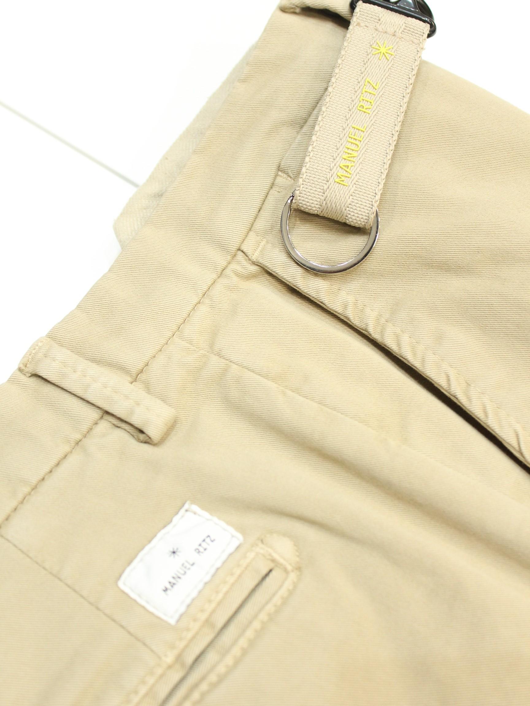 pantalone in cotone stretch 3932P1418TC 253790 23 MANUEL RITZ 