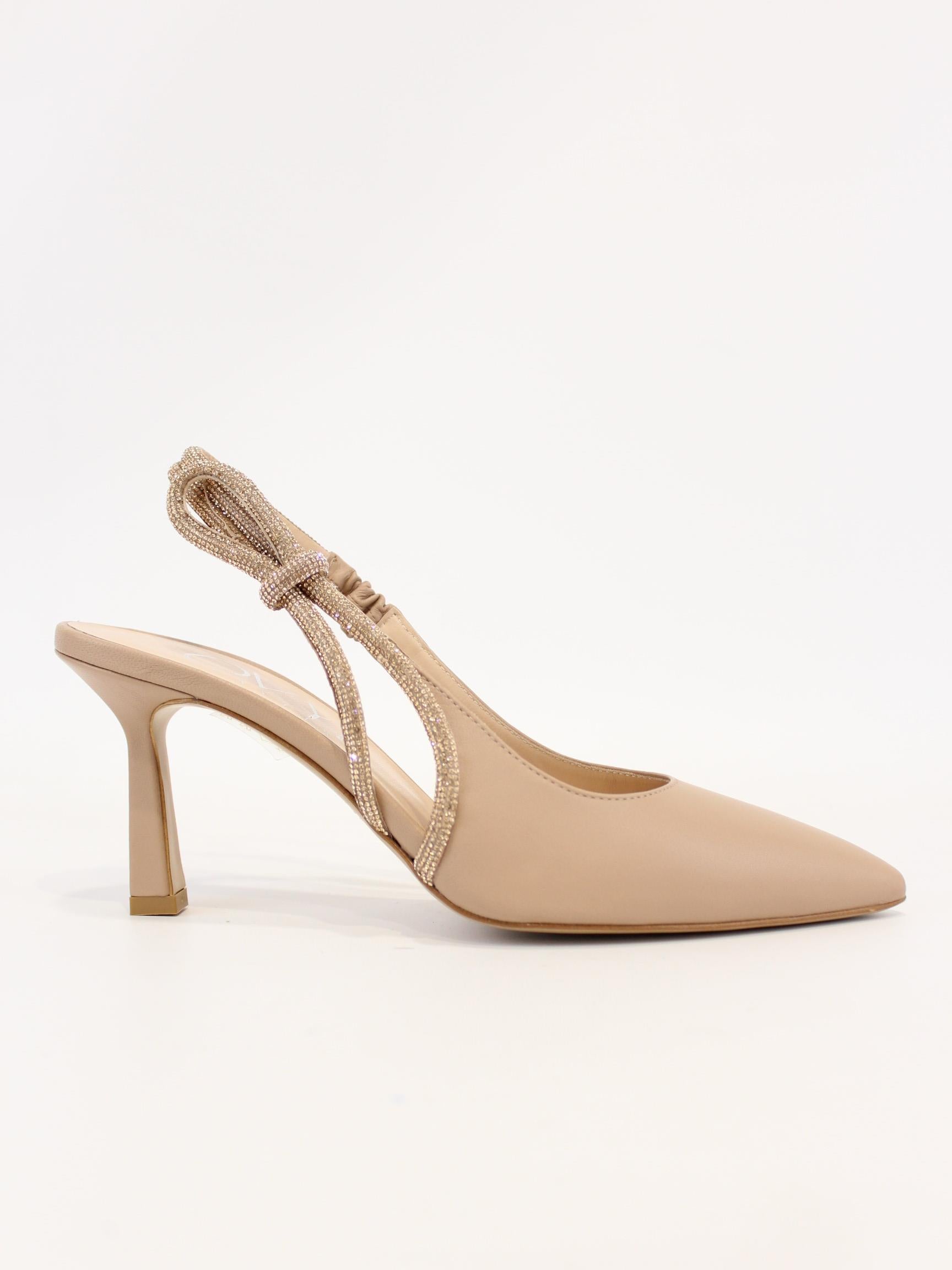 Sandalo con applicazione EG1048 NUDE OVYE' 