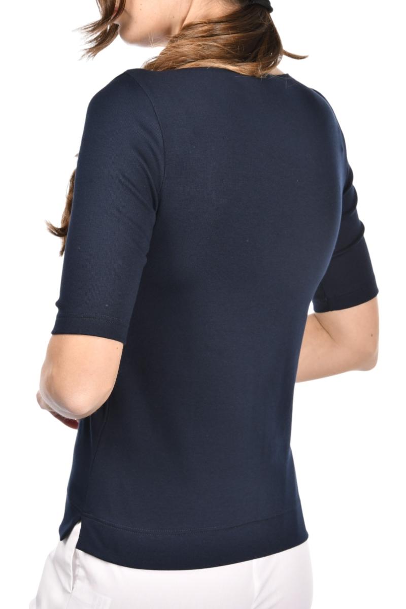 t-shirt con ampio scollo 60271 80302 598 GRAN SASSO 