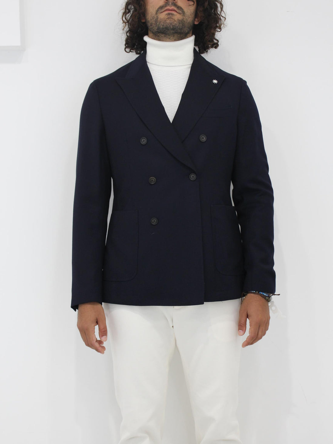 Giacca doppiopetto manuel ritz 3532G2738 230501 89 MANUEL RITZ 