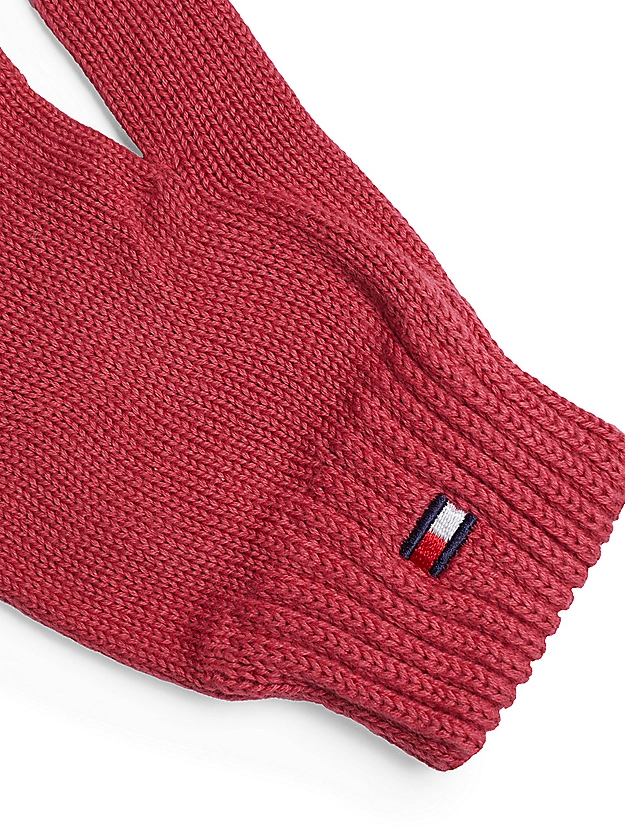 guanti con bandierina AU0AU01657 XI0 TOMMY HILFIGER KIDS 