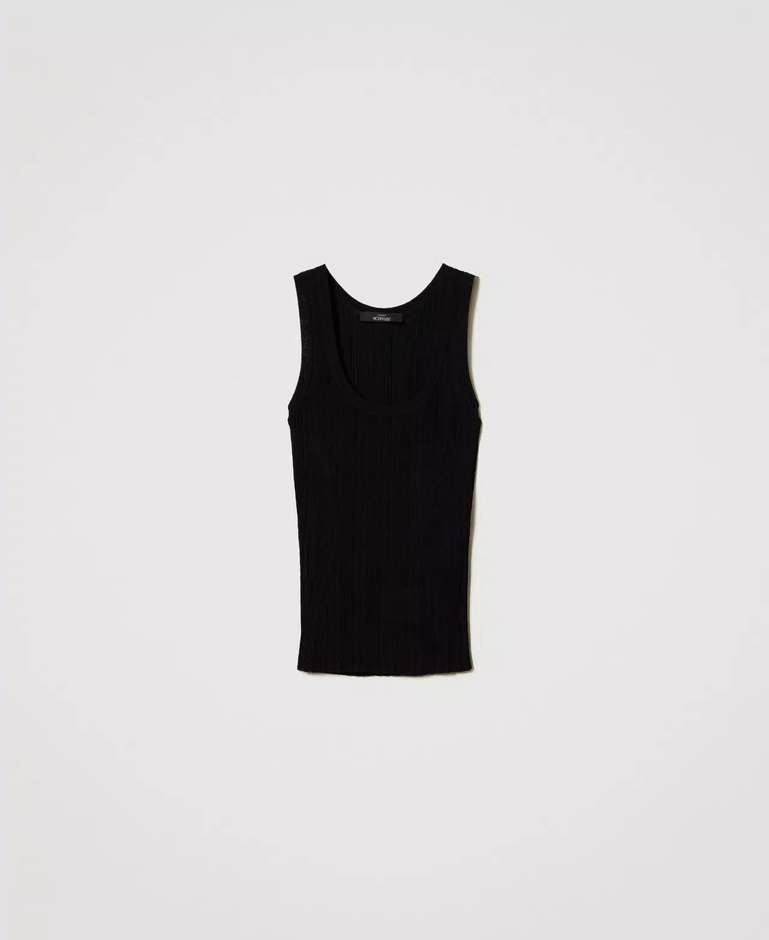 Top in maglia 251AP3031 00006 TWINSET ACTITUDE 