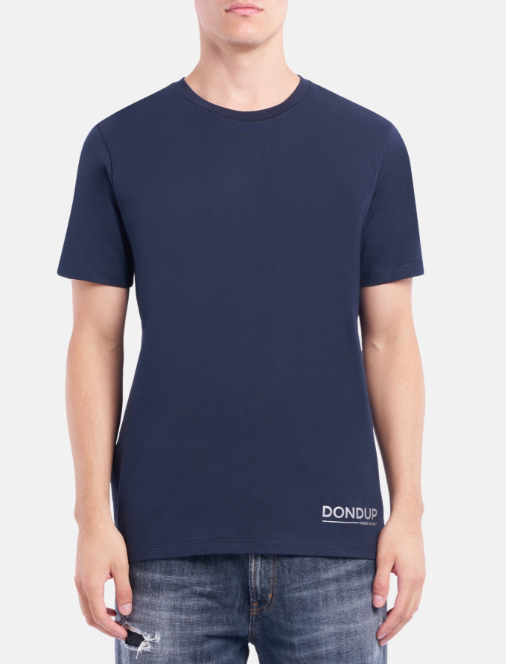t-shirt logo al fondo US198JF0309ULO6 890 DONDUP 