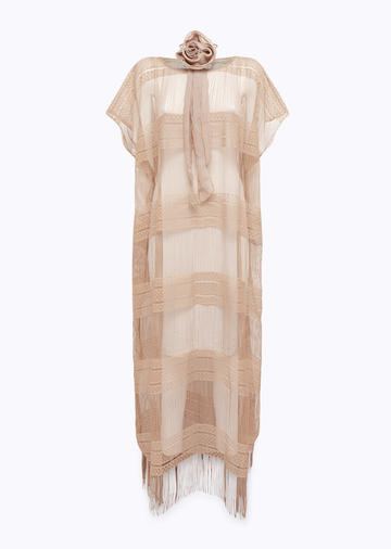 cappa lunga in tulle NA6003T6903 61212 Blugirl 