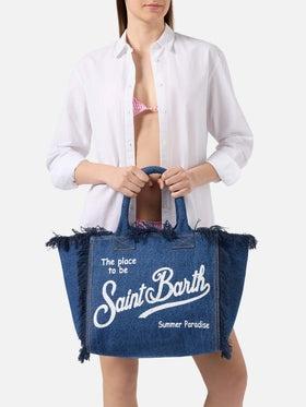 borsa vanity in canvas VANITY 00431 MC2 SAINT BARTH 