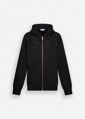 felpa full zip UF5253F0873 22222 LIU JO DENIM 